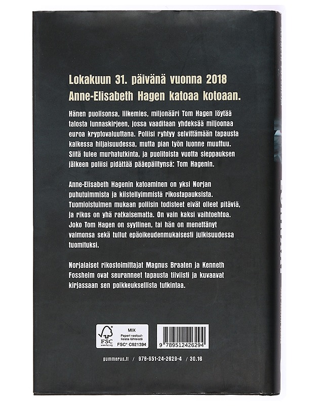 Lunnaat : Rikostapaus, joka järkytti Norjaa - Braaten, Magnus - Tietokirjat ja oppaat - 10105434291 - 1