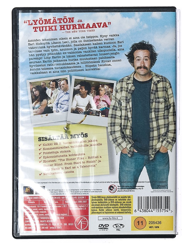 Kovan onnen kundi - 2. tuotantokausi - DVD-elokuvat - 10105434301 - 1