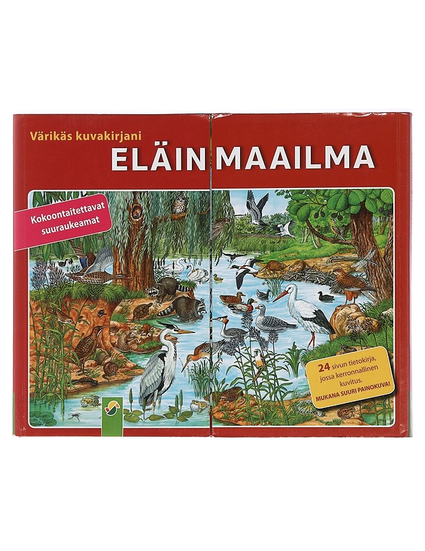 Eläinmaailma : Värikäs kuvakirjani - Menzel, Bettina - Lastenkirjat - 10105434309 - 0