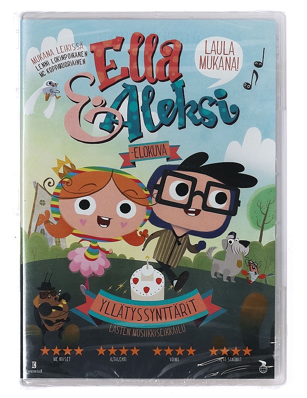 Ella Ja Aleksi-elokuva: yllätyssynttärit - DVD - DVD-elokuvat - 10105434321 - 0