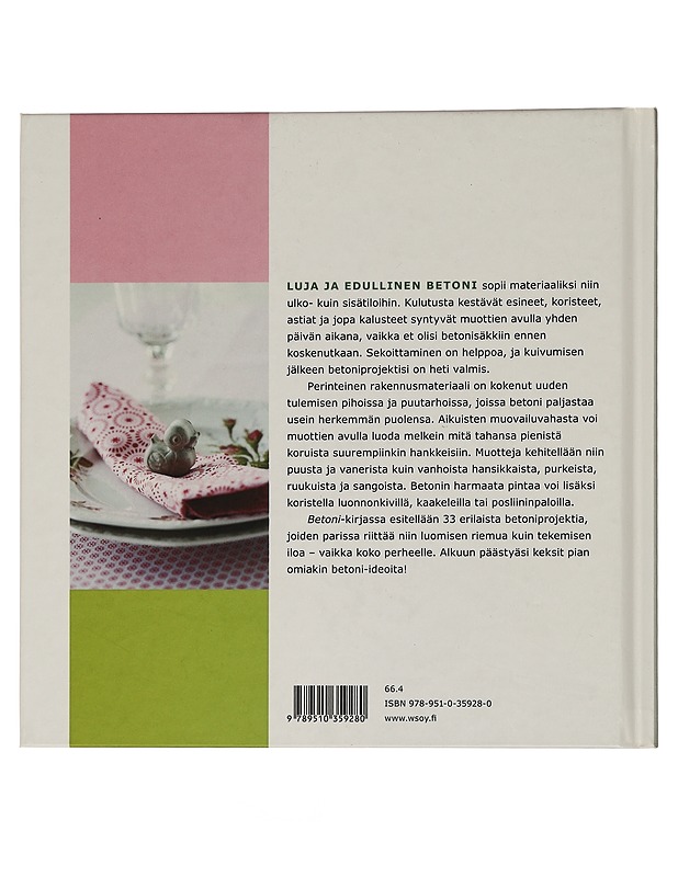 Betoni : 33 inspiroivaa ideaa - Zacke, Susanna - Tietokirjat ja oppaat - 10105434326 - 1