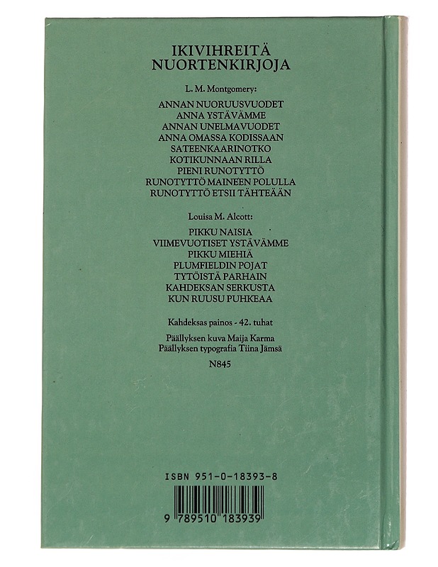 Kotikunnaan Rilla - Montgomery, L. M. - Romaanit ja novellit - 10105434331 - 1