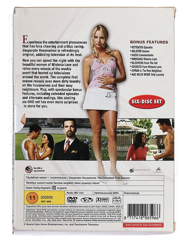 Desperate Housewives 1. kausi - DVD - DVD-elokuvat - 10105434329 - 1