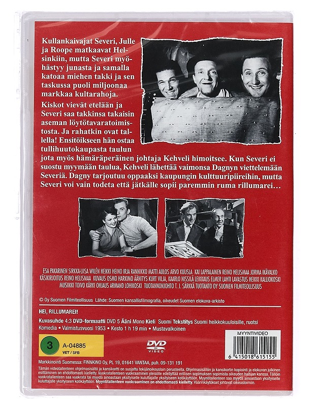Hei, Rillumarei! - DVD - DVD-elokuvat - 10105434348 - 1