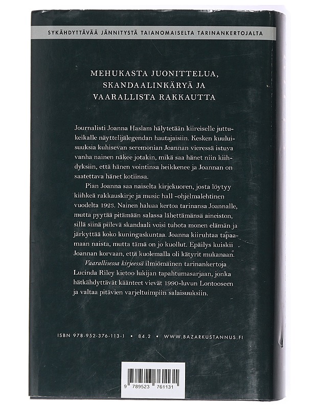 Vaarallinen kirje - Riley, Lucinda - Jännitys ja dekkarit - 10105434359 - 1