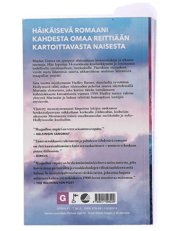 Maapallon ympäri - Shipstead, Maggie - Romaanit ja novellit - 10105434364 - 1