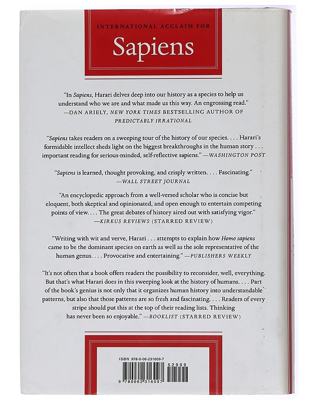 Sapiens : a brief history of humankind - Harari, Yuval Noah - Tietokirjat - 10105434371 - 1