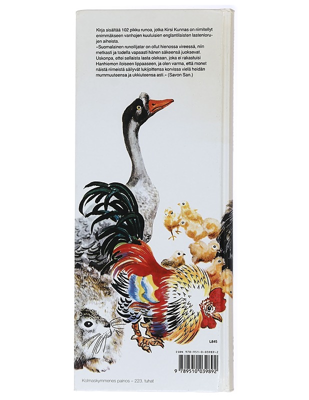 Hanhiemon iloinen lipas - Kunnas, Kirsi - Lastenkirjat - 10105434368 - 1