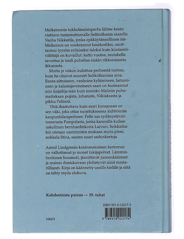 Saariston lapset - Lindgren, Astrid - Lastenkirjat - 10105434378 - 1