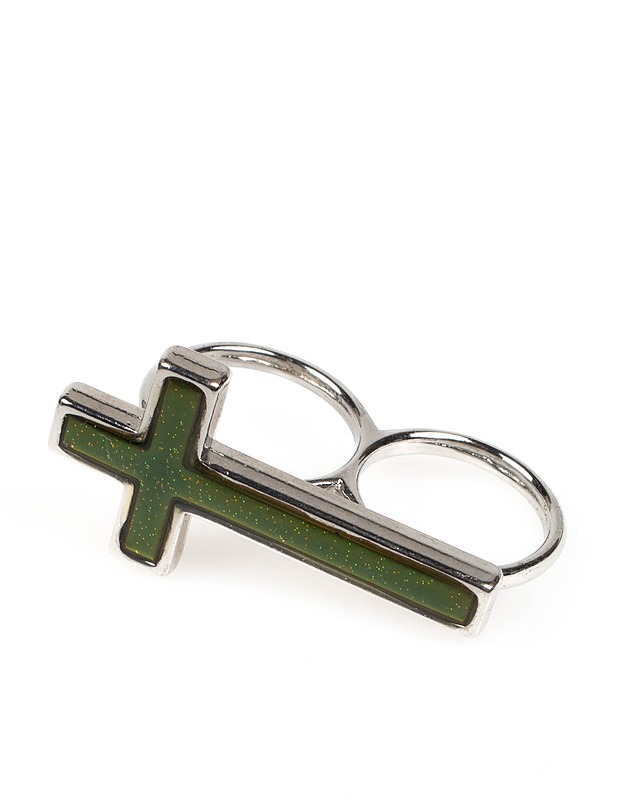 Kaksisorminen risti sormus - Korut - 10105434392 - 0