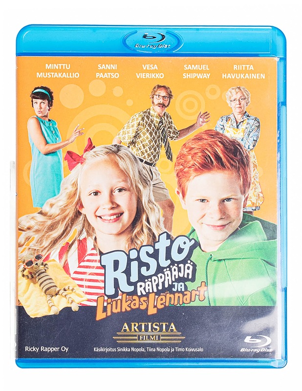 Risto Räppääjä Ja Liukas Lennart - Blu-Ray - Blu-ray-levyt - 10105434423 - 0