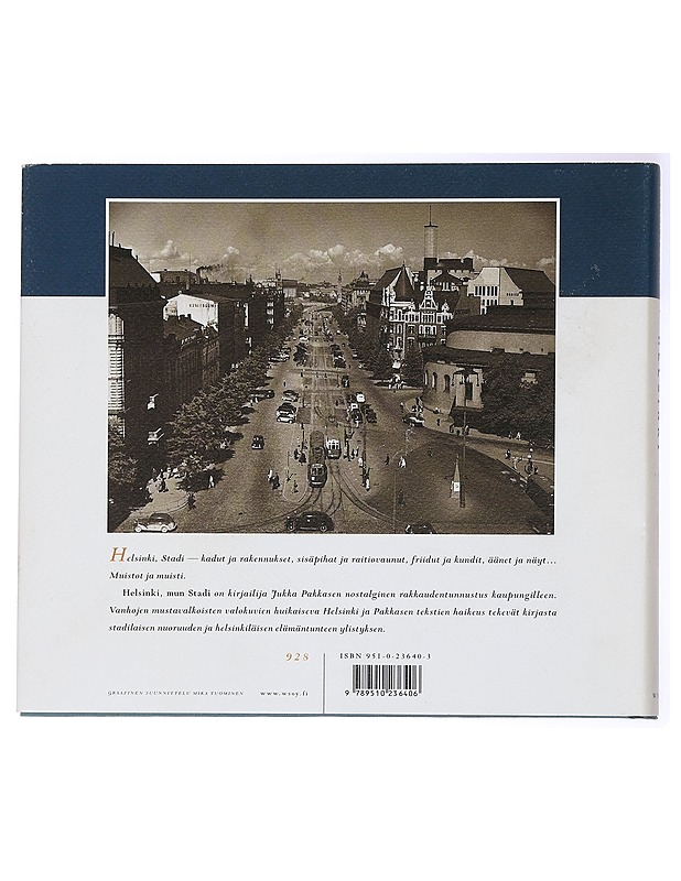 Helsinki, mun stadi - Jukka Pakkanen - Tietokirjat ja oppaat - 10105434433 - 1