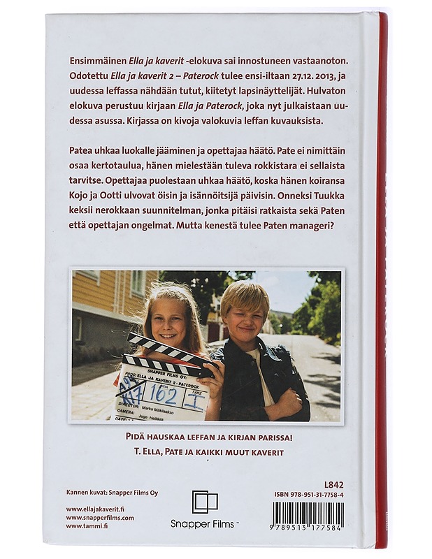 Ella ja Paterock - Timo Parvela - Lastenkirjat - 10105434456 - 1