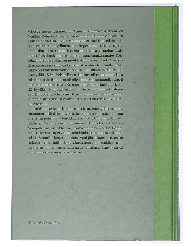 Alpo Juntunen : Valta ja Rautatiet - Tietokirjat ja oppaat - 10105434460 - 1