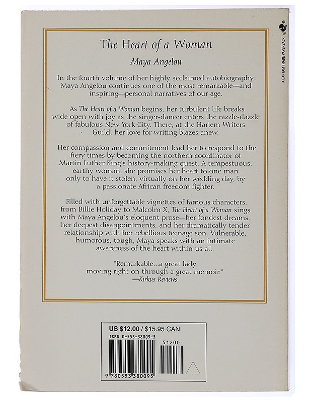 The Heart of a Woman - Maya Angelou - Elämäkerrat ja muistelmat - 10105434491 - 1