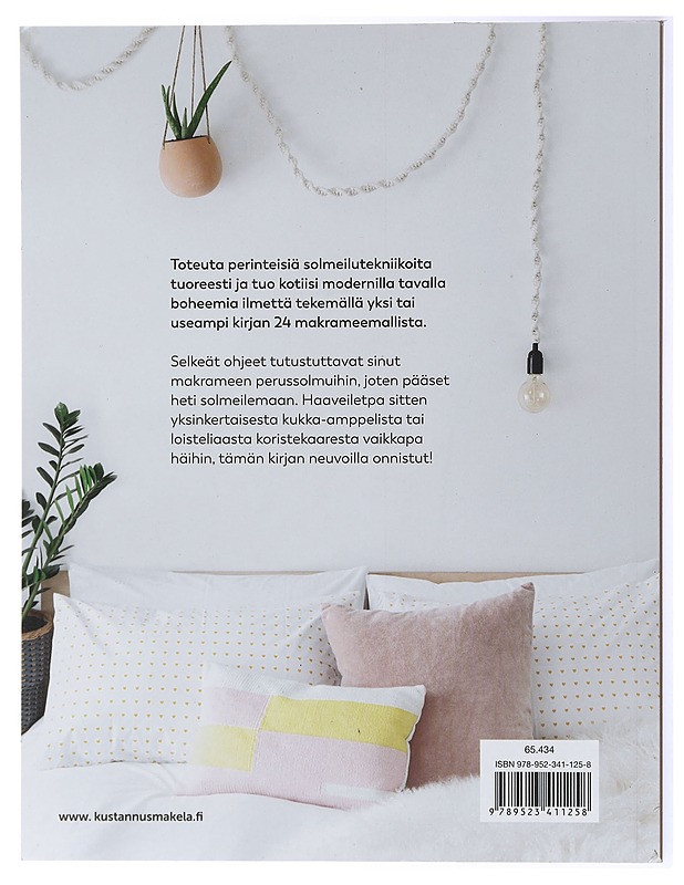 Intohimona makramee : 24 helppoa makrameemallia kotiin ja puutarhaan - Mullins, Amy - Harrastekirjat - 10105434505 - 1