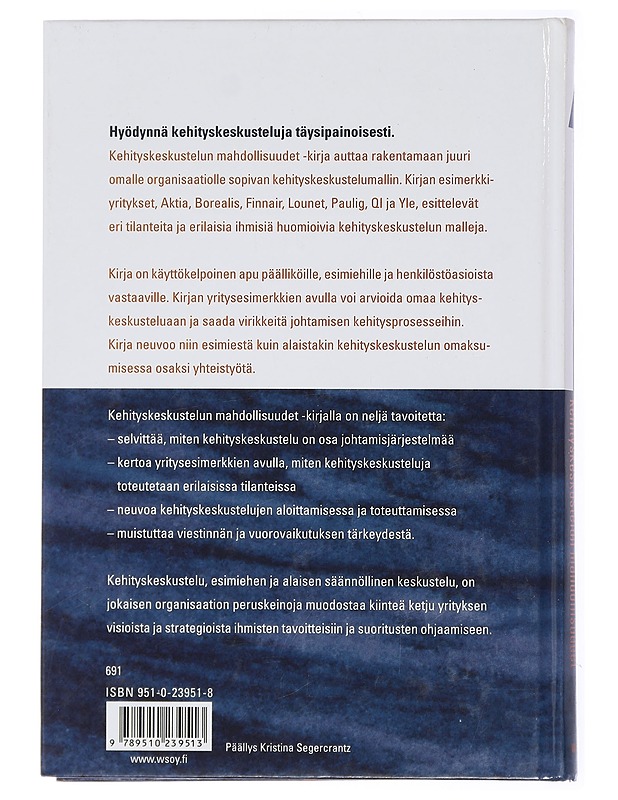 Kehityskeskustelun mahdollisuudet - Anneli Valpola - Tietokirjat ja oppaat - 10105434566 - 1