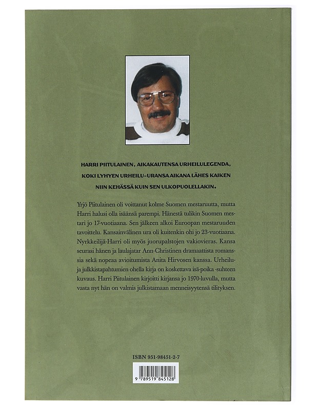 Nyrkkeilijän unelma - Harri Piitulainen - Elämäkerrat ja muistelmat - 10105434580 - 1