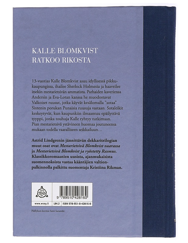 Mestarietsivä Blomkvist - Lindgren, Astrid - Romaanit ja novellit - 10105434582 - 1