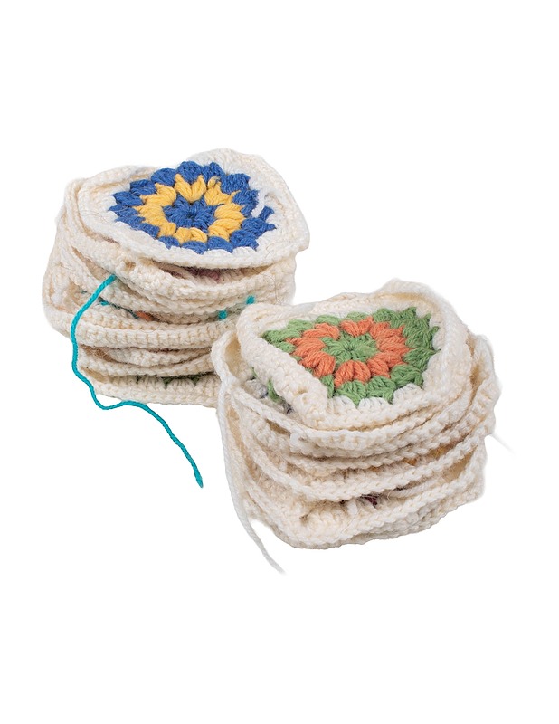 Virkattu kukka, 18 kpl - Käsityö - 10105434592 - 1