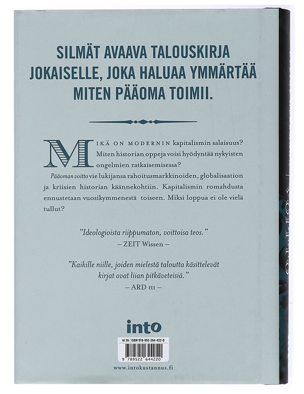 Pääoman voitto : kasvun, rahan ja kriisien historia - Herrmann, Ulrike - Historiakirjat - 10105434614 - 1