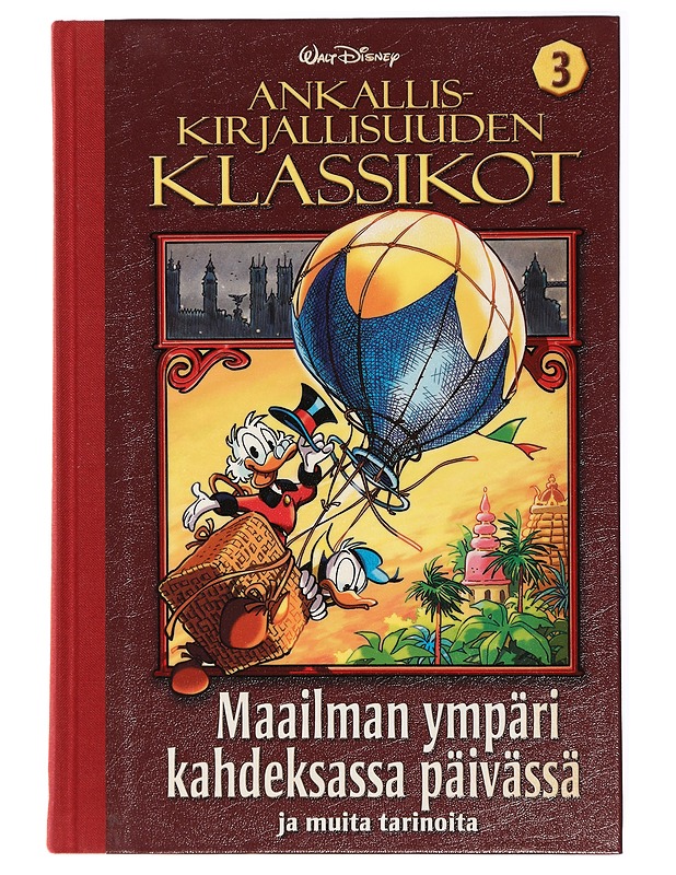 Ankallis-kirjallisuuden klassikot 3: Maailman ympäri kahdeksassa päivässä ja muista tarinoita - Sarjakuvat - 10105434640 - 0