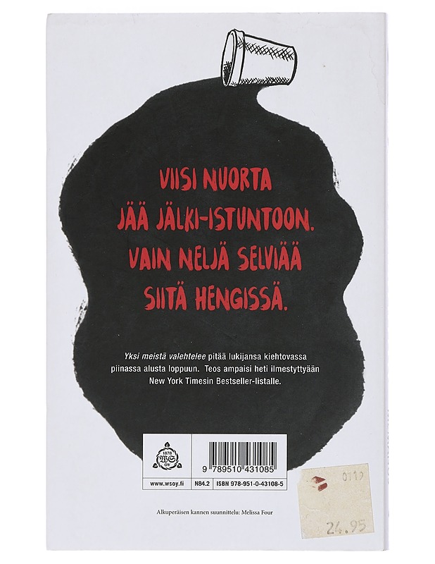 Yksi meistä valehtelee - McManus, Karen M. - Jännitys ja dekkarit - 10105434644 - 1