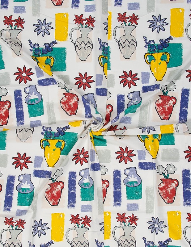 Puuvillasekoitekangas, 140x190 - Kankaat - 10105434675 - 1