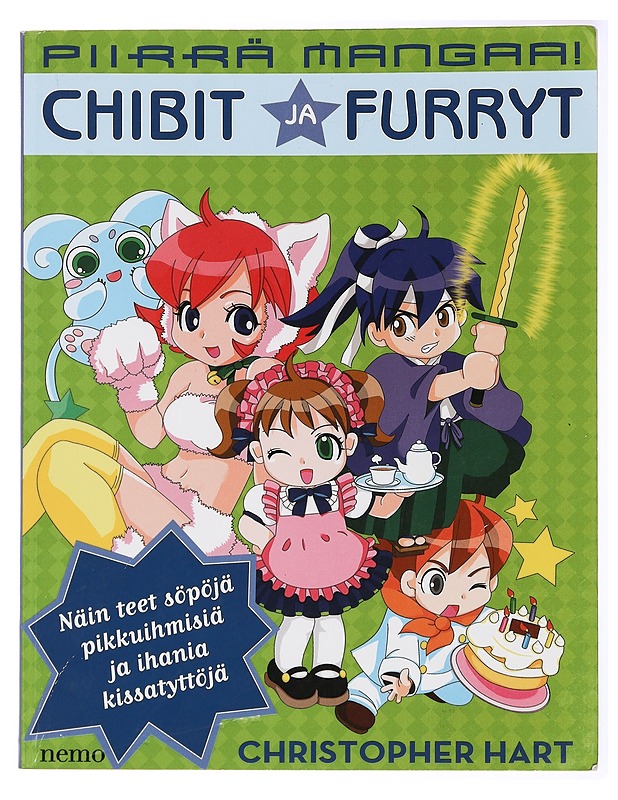 Piirrä mangaa! : chibit ja furryt - Hart, Christopher - Tietokirjat ja oppaat - 10105434691 - 0