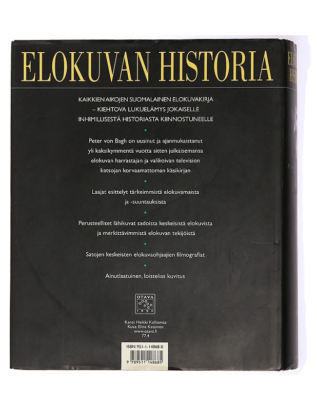Elokuvan historia - Peter von Bagh - Harrastekirjat - 10105434727 - 1