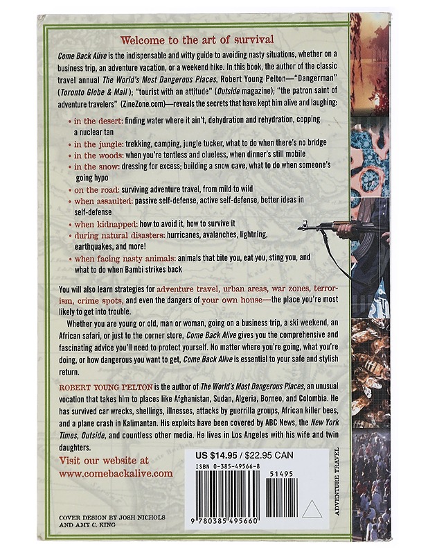 Come Back Alive - Robert Young Pelton - Tietokirjat ja oppaat - 10105434733 - 1