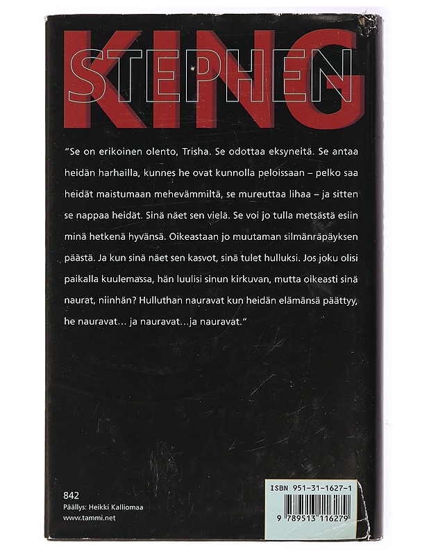 Eksyneiden jumala - King, Stephen - Romaanit ja novellit - 10105434740 - 1