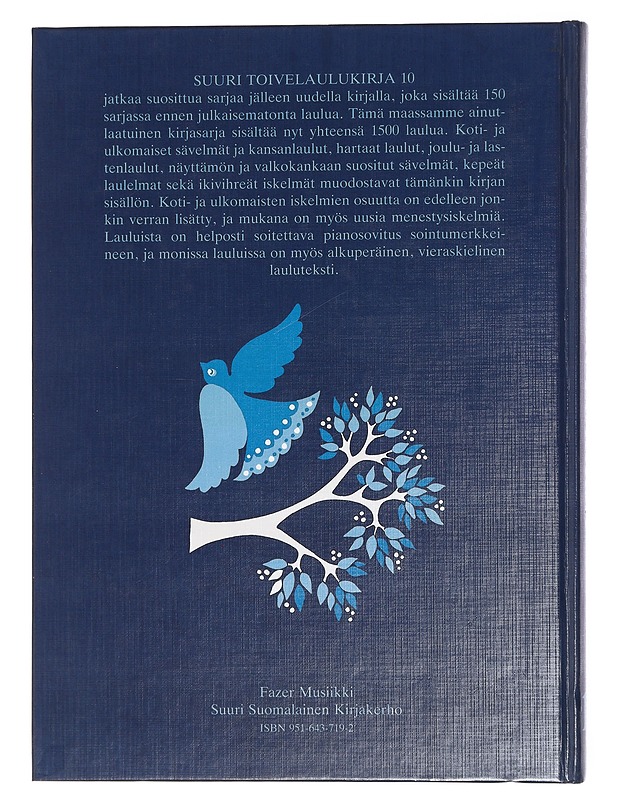 Suuri toivelaulukirja. 10 - Uusitalo, Heikki - Joulukirjat - 10105434780 - 1