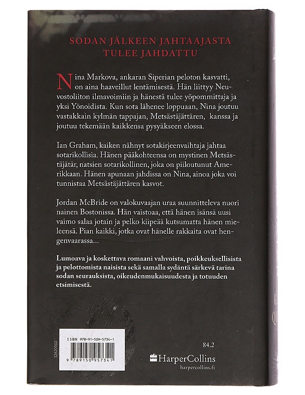 Metsästäjätär - Quinn, Kate - Jännitys ja dekkarit - 10105434791 - 1