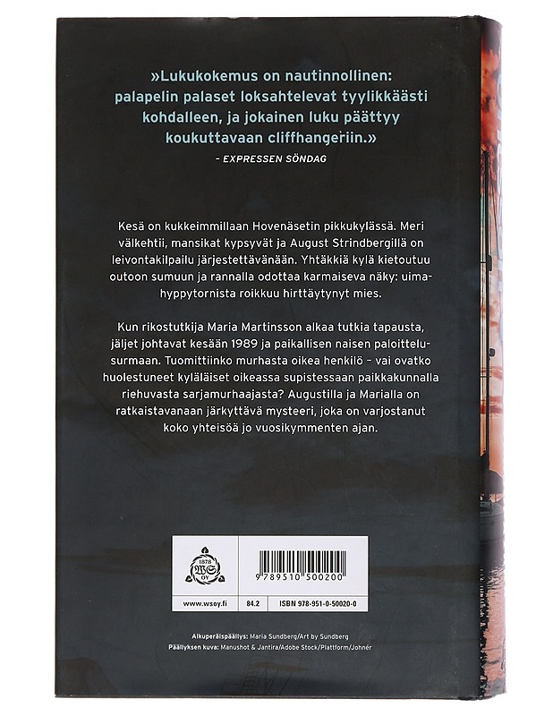 Varjopaikka - Ohlsson, Kristina - Jännitys ja dekkarit - 10105434807 - 1