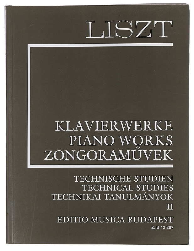 Technical Studies II : Piano Works - Liszt, Franz - Tietokirjat ja oppaat - 10105434819 - 0