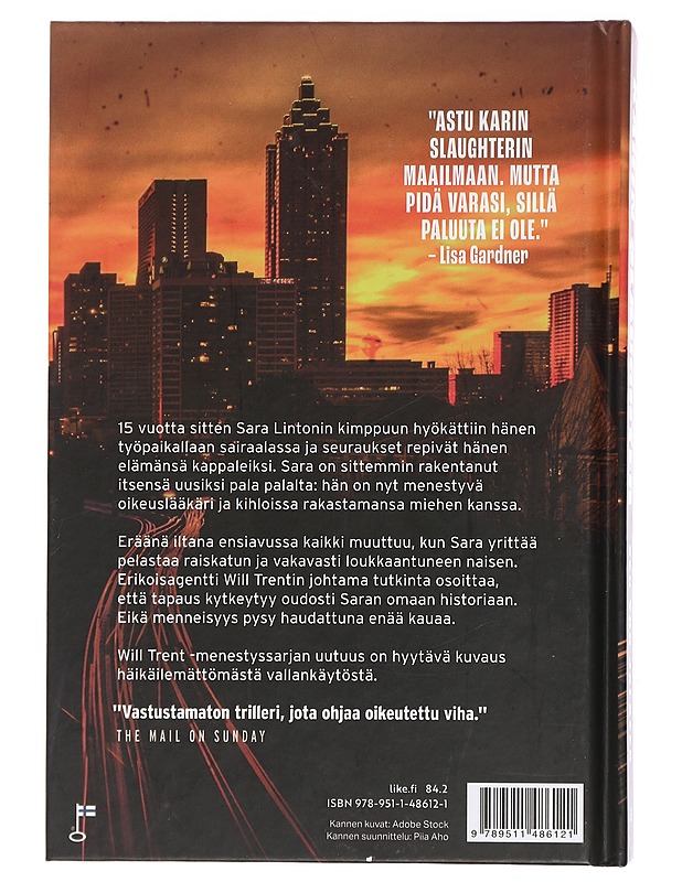 Sen yön jälkeen : Will Trent -trilleri - Slaughter, Karin - Jännitys ja dekkarit - 10105434828 - 1