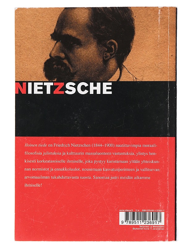 Iloinen tiede : ("La gaya scienza") - Nietzsche, Friedrich - Romaanit ja novellit - 10105434883 - 1