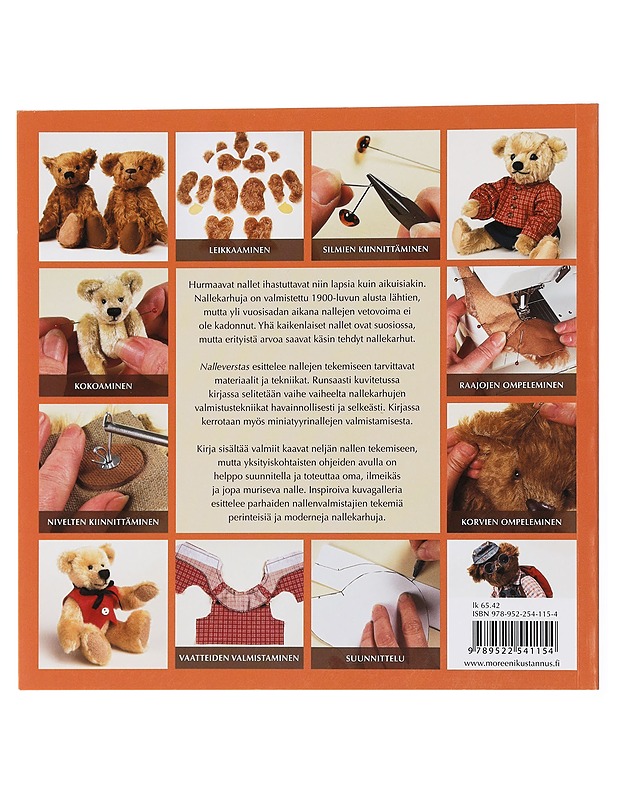 Nalleverstas : perinteisen nallekarhun valmistus käsityönä - Merrett, Alicia - Tietokirjat ja oppaat - 10105434894 - 1