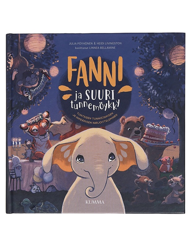 Fanni ja suuri tunnemöykky : tunteiden tunnistamisen ja nimeämisen harjoitteleminen - Pöyhönen, Julia - Lastenkirjat - 10105434899 - 0