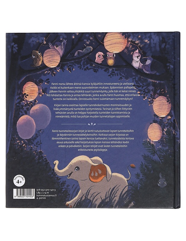 Fanni ja suuri tunnemöykky : tunteiden tunnistamisen ja nimeämisen harjoitteleminen - Pöyhönen, Julia - Lastenkirjat - 10105434899 - 1