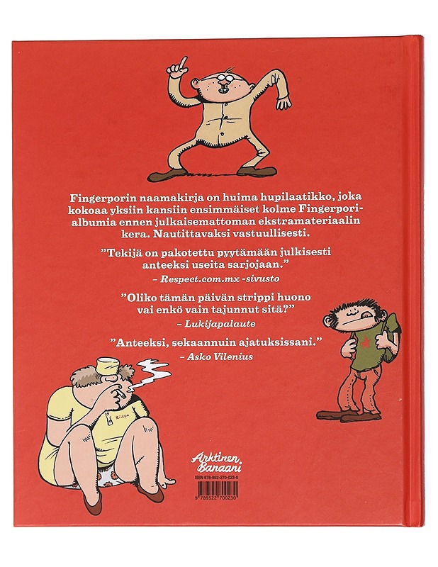 Fingerporin naamakirja - Pertti Jarla - Sarjakuvat - 10105434905 - 1