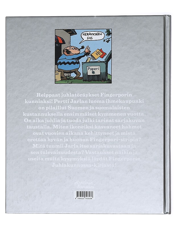 Fingerpori : juhlakunnossa - Pertti Jarla - Sarjakuvat - 10105434907 - 1