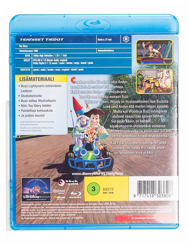 Toy Story - Blu-Ray - Blu-ray-levyt - 10105434914 - 1