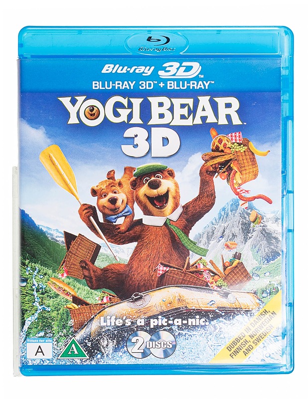 Yogi Bear 3D - Blu-Ray - Blu-ray-levyt - 10105434928 - 0