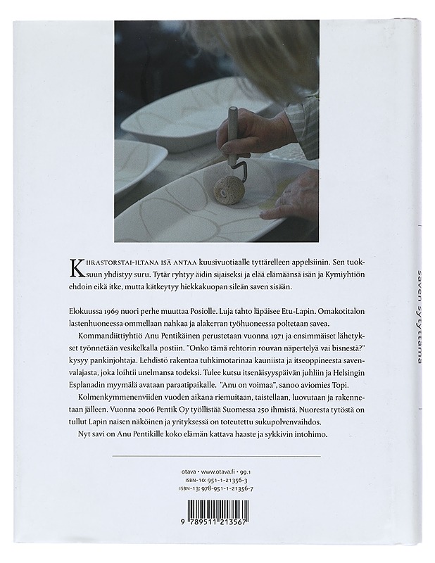 Anu Pentik : saven sytyttämä - Marja-Leena Parkkinen - Elämäkerrat ja muistelmat - 10105434940 - 1