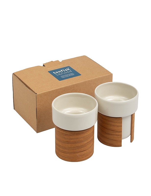 TONFISK Warm kupit, 2 kpl - Mukit ja kahvikupit - 10105434957 - 0