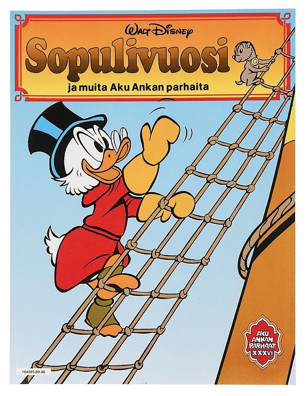 Sopulivuosi ja muita Aku Ankan parhaita - Lastenkirjat - 10105434972 - 0