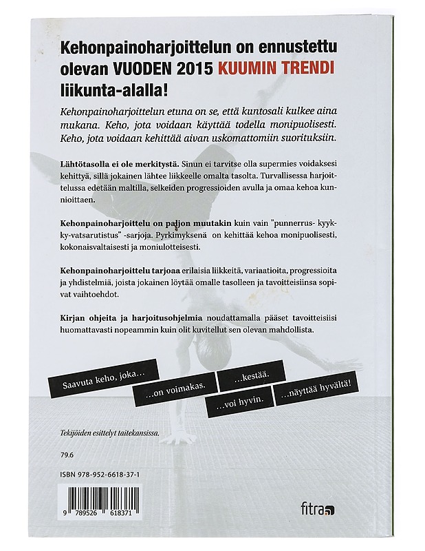 Kehonpainoharjoittelu : movement - Rajala, Jukka - Tietokirjat ja oppaat - 10105435010 - 1