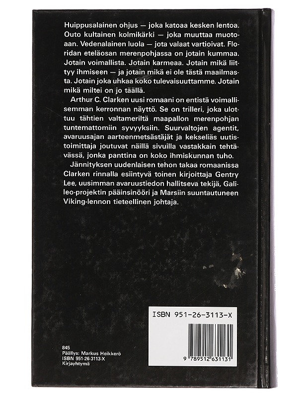Kehto - Clarke, Arthur C. - Fantasia- ja scifi - 10105435027 - 1